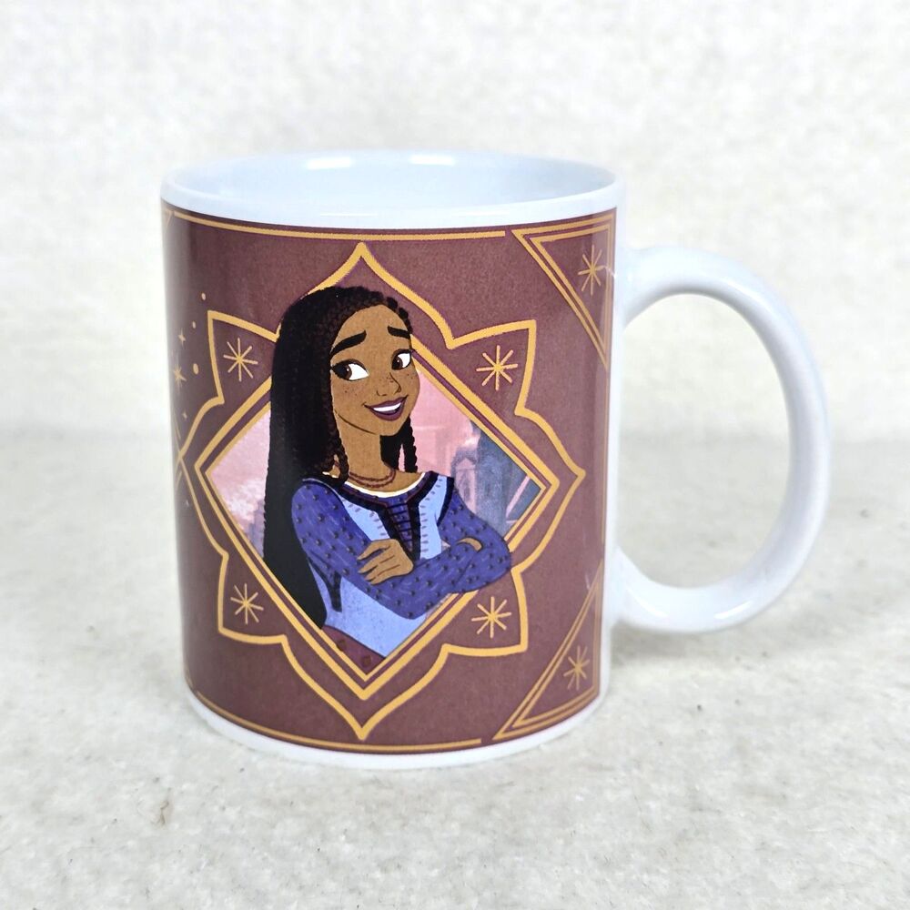 Disney Wish Movie Asha Valentino Goat 11oz Ceramic Mug 2023